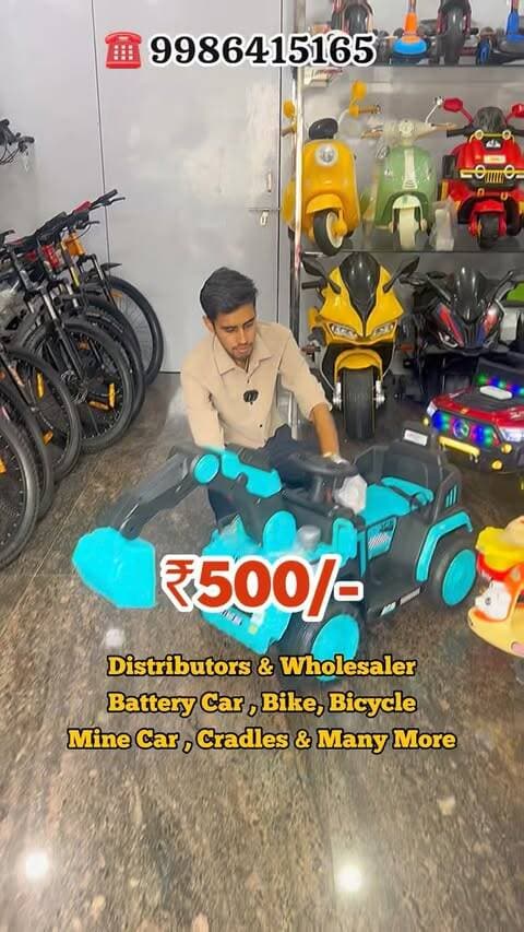📍 @love_bengaluru @samratcyclemart
.
.
#kidstoy #batterytoys #kidsplayarea