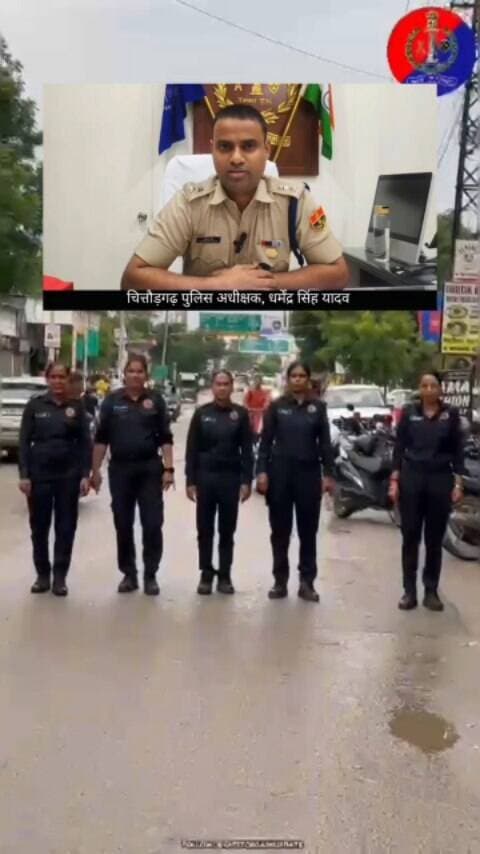 चित्तौड़गढ़ में सुरक्षा व्यवस्था को लेकर पुलिस पूरी तरह अलर्ट! एसपी धर्मेंद्र सिंह के निर्देशन में पुलिस टीम की चप्पे-चप्पे पर पैनी नजर, अभय कमांड से भी प्रमुख स्थानों की निगरानी—आमजन से यातायात नियमों की पालना की अपील