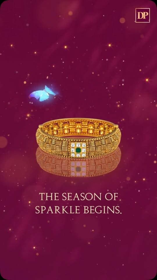 Celebrate the beauty of jewellery at the Chain & Bangle Feast by DP Jewellers ✨
From 18th September to 28th September, 2026, explore an exclusive collection of chains and bangles at our Ajmer Store.
📍 10/23, Sagar Vihar Colony, Vaishali Nagar, Ajmer, Rajasthan 305004
Join us and find the perfect piece for your celebrations.
