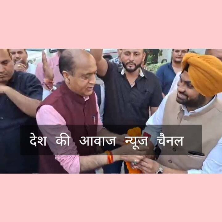 पांवटा साहिब पहुंचे पूर्व सीएम जयराम ठाकुर का कार्यकर्ताओं ने किया स्वागत, पूर्व मंत्री सुखराम चौधरी और बलदेव तोमर भी रहे मौजूद.