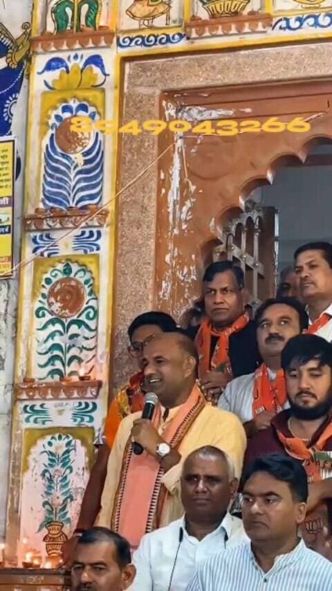 चित्तौड़गढ़ के गांधी चौक पर ‘आशीर्वाद का दीया’ कार्यक्रम, सांसद सीपी जोशी एवं विधायक चंद्रभान सिंह सहित पार्टी पदाधिकारियों और कार्यकर्ताओं ने दीप प्रज्ज्वलित कर प्रधानमंत्री नरेंद्र मोदी के दीर्घायु, उत्तम स्वास्थ्य एवं यशस्वी जीवन की मंगलकामना की।