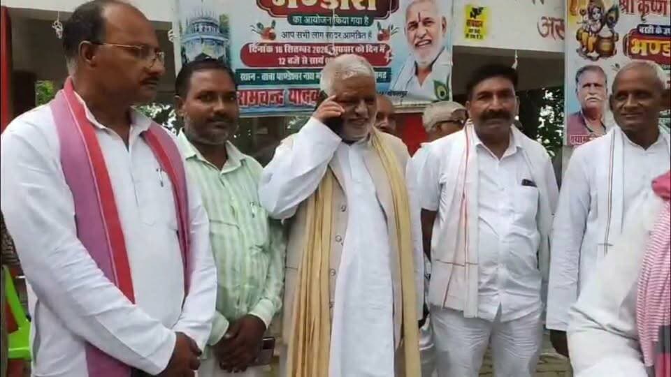 धूमधाम से मनाई गई प्रभु कृष्ण की बरही