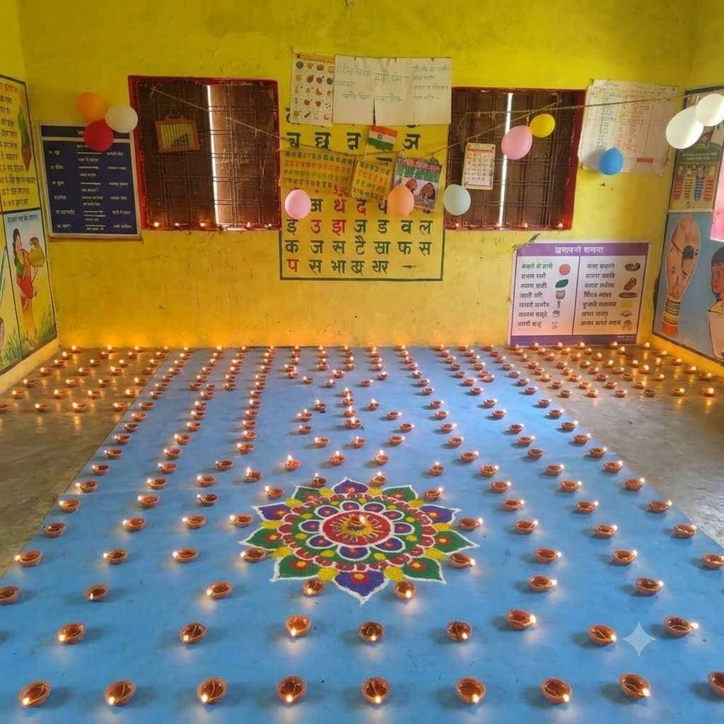 🪔आशीर्वाद के दीपकों से जगमगा उठी आंगनबाड़ी केंद्र
#सेवा_संकल्प_अभियान के अंतर्गत महिला एवं बाल विकास विभाग, जिला मऊगंज द्वारा ‘आशीर्वाद का दीया’ गतिविधि का आयोजन जिलेभर में उत्साह एवं उमंग के साथ किया गया।
CM Madhya Pradesh
Jansampark Madhya Pradesh
Department Of Women Child Development, Madhya Pradesh
#SevaSankalpAbhiyan
#AshirwadKaDiya
#mauganj