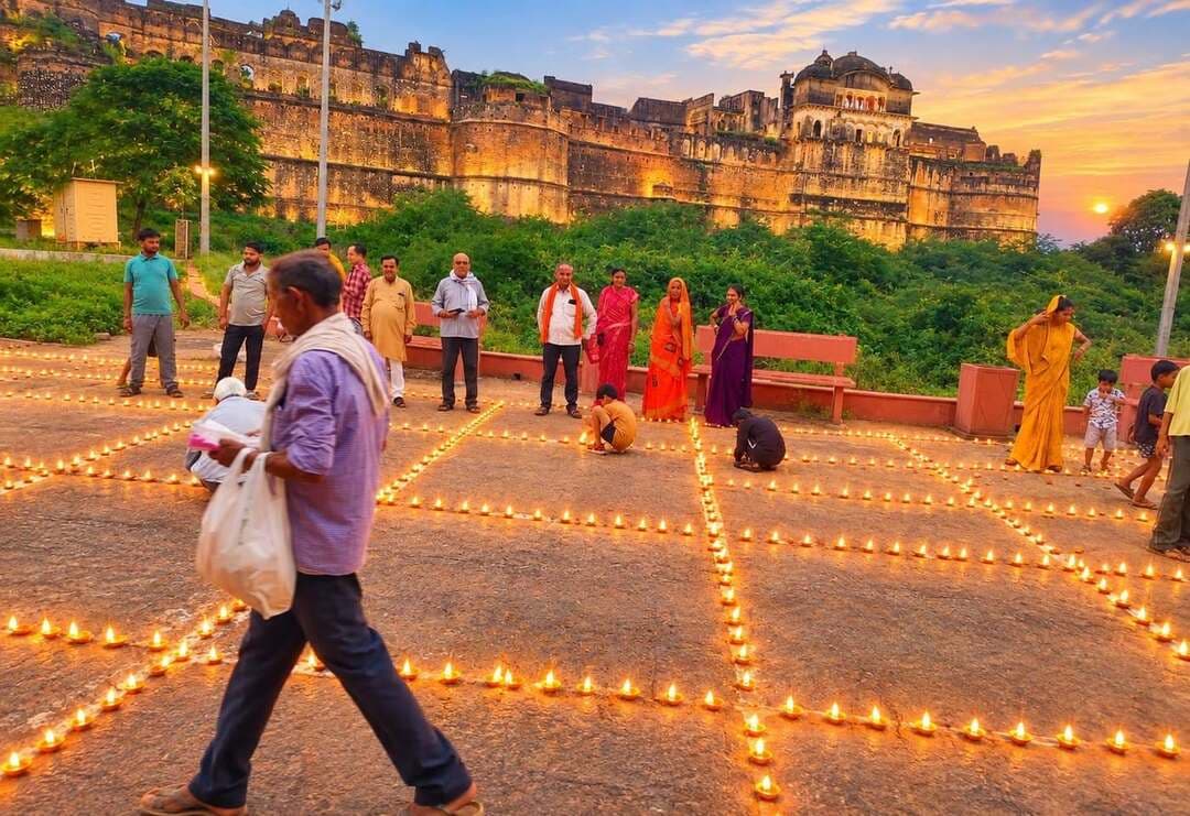 सेवा संकल्प अभियान अंतर्गत जिले के पर्यटन स्थल अटेर किला परिसर में जनभागीदारी से आशीर्वाद का दीया प्रज्ज्वलित किया गया।
#CMMadhyaPradesh
#JansamparkMP
#सेवा_संकल्प_अभियान
#SevaSankalpAbhiyan
#AshirwadKaDiya
#आशीर्वाद_का_दीया
#भिण्ड
#Bhind