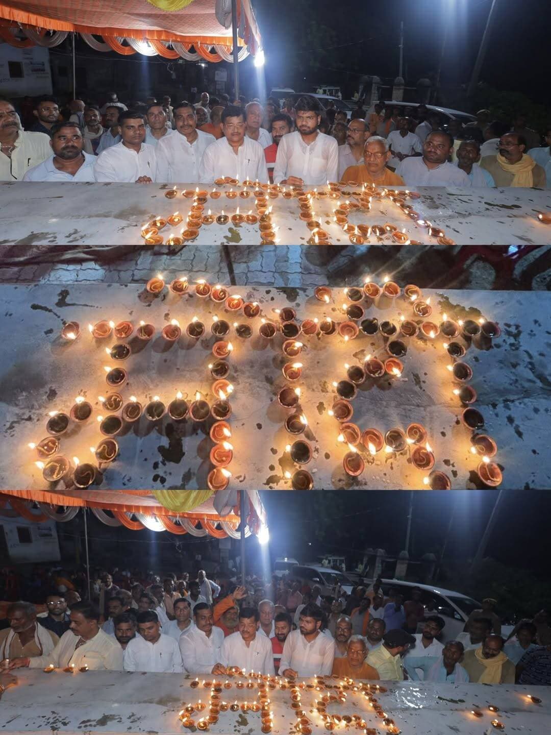 माननीय प्रधानमंत्री नरेंद्र मोदी का राम केश निषाद मंत्री जी ने अपने विधान सभा क्षेत्र के रामपुर में धूमधाम से मनाया जन्म दिवस