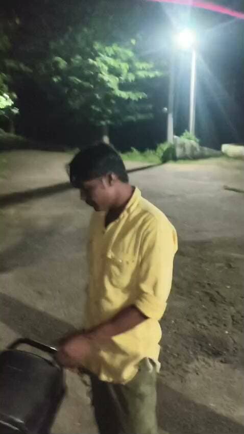 साधु के साथ मारपीट.₹