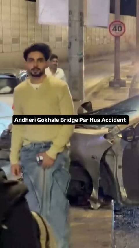 Andheri Gokhale Bridge Par Hua Accident