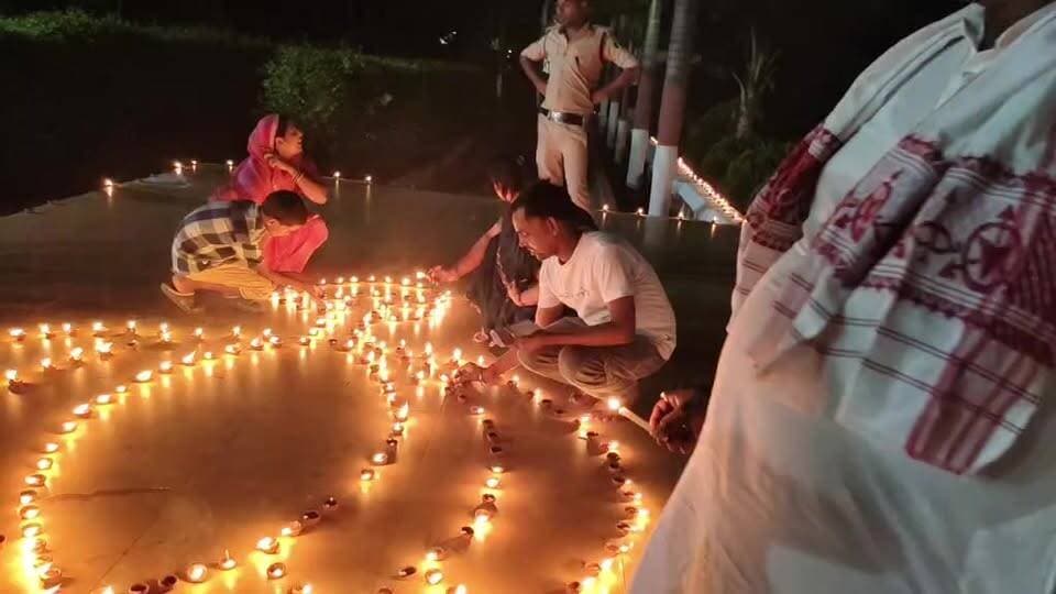 भोजपुर/जगदीशपुर बाबू वीर कुंवर सिंह किला LIVE पीएम नरेंद्र मोदी की जन्मदिन पर दीपोत्सव