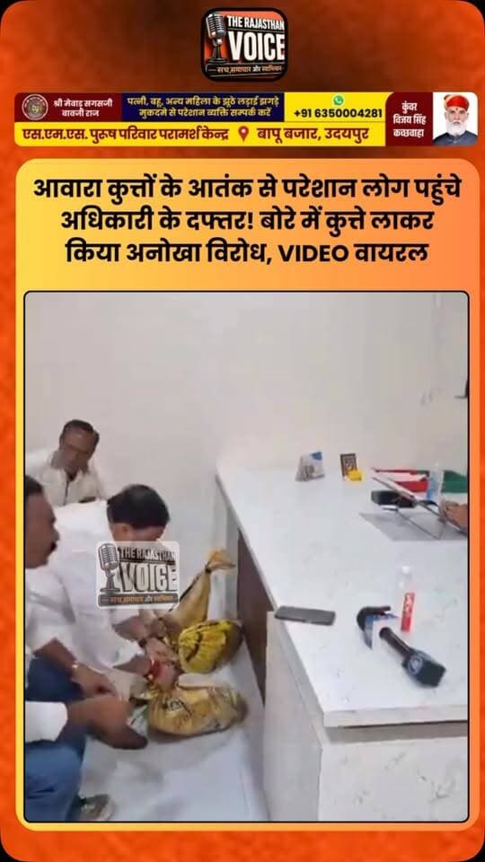 आवारा कुत्तों के आतंक से परेशान लोग पहुंचे अधिकारी के दफ्तर! बोरे में कुत्ते लाकर किया अनोखा विरोध, VIDEO वायरल
#Nashik #Niphad #StrayDogs #DogMenace #PublicProtest Maharashtra NashikNews CivicIssues PublicSafety ViralVideo LocalNews MunicipalNews TrendingNews