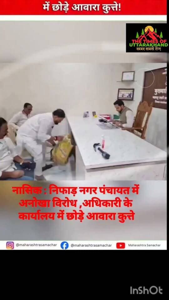 नासिक महाराष्ट्र में अनोखा विरोध प्रदर्शन करते नजर आए ग्रामीण ज़ब नहीं आए नगर पंचायत के लोग तो खुद ही आवारा डॉगी को लाकर ऑफिस में छोड़ दिया..
Udham Singh Nagar Police Uttarakhand
#नासिकमाहाराष्ट्र #नासिक #streetdoglife