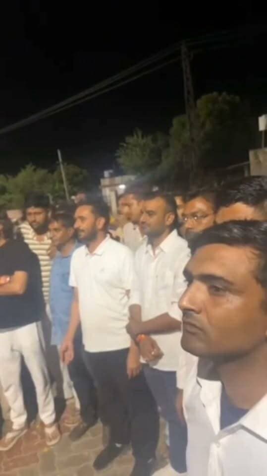 #डेगाना पुलिस के विरोध में उतरी कांग्रेस, नगरपालिका चुनाव का मुद्दा उछला!!