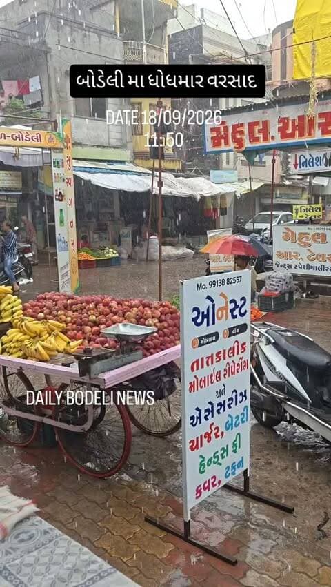 #વરસાદ
#ભારેવરસાદ
#RainUpdate
#BreakingNews
#GujaratRain
Monsoon2026
WeatherAlert
FloodAlert
HeavyRain
Chhotaudepur
Bodeli