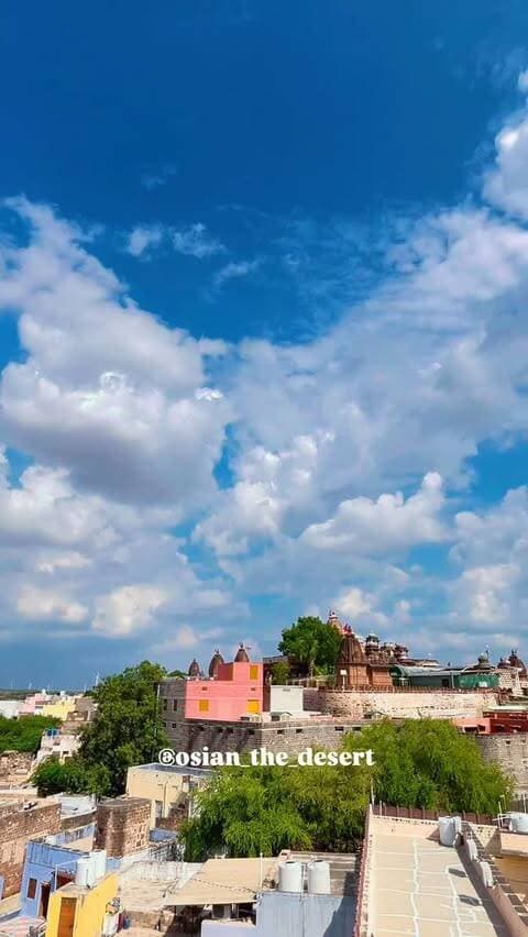 😍 #औसियां में भटकता हुआ सा एक बादल हूँ।
#osiya #trending #explorepage #viralvideos