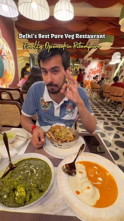 Best Pure Veg Restaurant now in Pitampura😱❤️🤌
.
@aam.dining 📍
.
Pitampura Saraswati Vihar📍
.
.
Follow Us @varunfoody ❤️ 🤤⚠️
.
Follow Us @varunfoody 🔥
.
Comment & Share 📍❤️❤️
.
Pitampura , north delhi , buffet lover , delhi , west delhi, restaurant, themis barbecue, chicken , cp , buffet places , viral buffet in delhi , Pitampura , rohini , aam dining , pure veg restaurant , fine dining , Delhi restaurant
.
Hashtag:-
#pitampura #nsp #unlimitedfood #streetfood #northdelhi
.
Keywords -
Fine dine resta , pitampura pitampura food , best food in Pitampura , north delhi veg restaurant , pure veg restaurant, aam dining , aam restaurant ,Affordable Buffet Delhi, Delhi Buffet Places, Family Dining Delhi, North Delhi Restaurants, Unlimited Starters Delhi, Delhi Food Reels, Best Restaurants in Delhi
