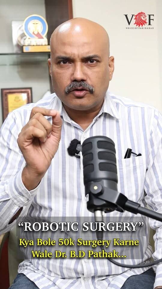 रोबोट से आसान हुई लोगों की जिंदगी...
VOF STUDIO PODCAST में ( Senior Director - GI, Minimal Access & Bariatric Surgery )
Dr. Brahm Datt Pathak के साथ ख़ास बातचीत
#robotics
#roboticsurgery
#podcast
#voiceoffaridabad
#Voiceoffreedom