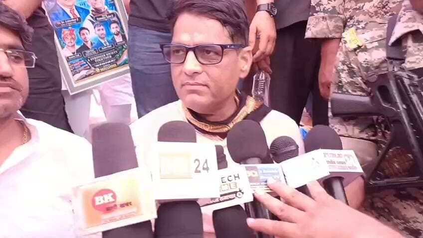 छतरपुर।दामोदर यादव भारी विवादों के बाद चंदला पहुंचे क्या कहा सुनिए
