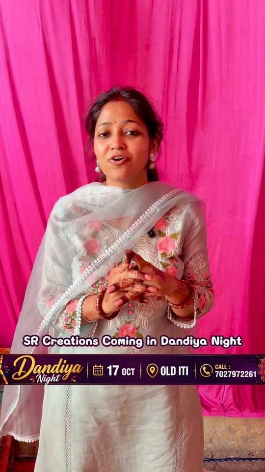 Sr Creations joining us in Dandiya Night