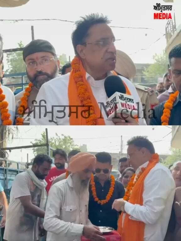 विधायक डॉ. अजय गुप्ता ਵੱਲੋਂ ਅੰਮ੍ਰਿਤਸਰ ਦੇ ਰਾਮ ਬਾਗ ਨੇੜੇ ਕੋਰਟ ਆਤਮ ਸਿੰਘ ਗਲੀਆਂ ਦੇ ਵਿਕਾਸ ਕਾਰਜਾਂ ਦਾ ਉਦਘਾਟਨ; ਨਵੀਂ ਸੜਕ ਦਾ ਨਿਰਮਾਣ ਜਲਦ ਹੋਵੇਗਾ ਸ਼ੁਰੂ