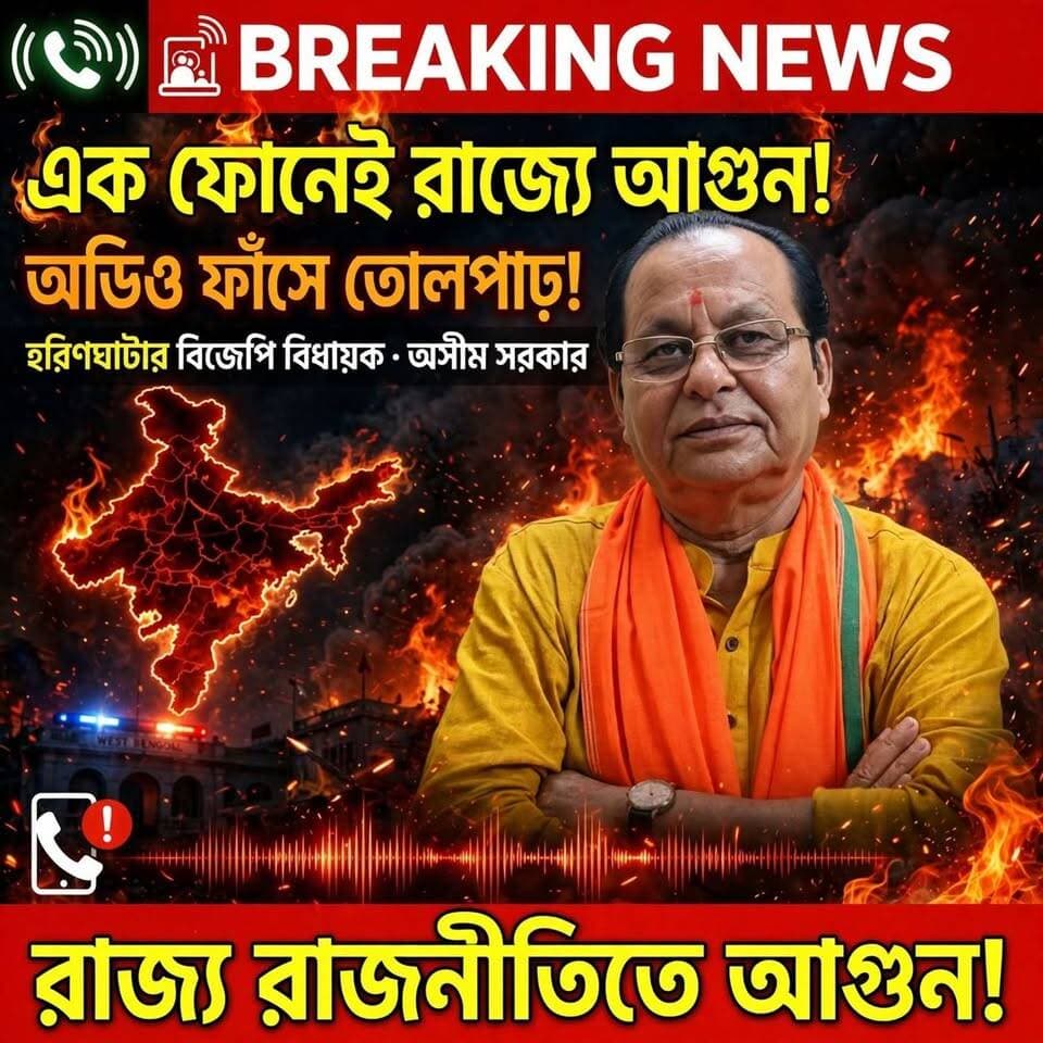 এক ফোনেই রাজ্য রাজনীতিতে আগুন!
ফাঁড়ি অফিসারকে হরিণঘাটার বিজেপি বিধায়ক অসীম সরকারের ফোন, ফাঁস হওয়া অডিওতে উত্তাল রাজ্য!
#memaricity #public #memari #debipur #nonfollowers