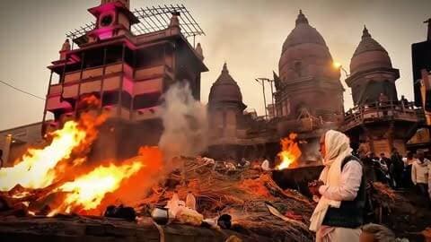 Manikarnika Ghat 🔥
.
.
#varanasi #banaras #kashi #manikarnika #ghatsofvaranasi
