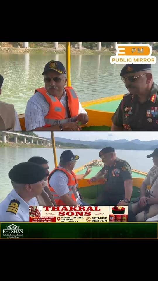 बिलासपुर के लुहणू घाट गोविंद सागर झील पर आयोजित 12 दिवसीय ‘संकल्प सेलिंग एक्सपेडिशन-2026’ के भव्य समापन समारोह में शिक्षा मंत्री रोहित ठाकुर ने बतौर मुख्य अतिथि शिरकत की।