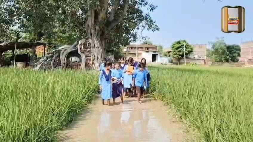🔥 एक हाथ में चप्पल, दूसरे में ड्रेस... ऐसे स्कूल पहुंच रहे 225 बच्चे!
#Lakhisarai #Suryagarha #Manikpur #BiharNews #SchoolNews #Waterlogging #GroundReport #EducationCrisis #StudentsProblem #MonsoonProblem #LocalNews #SwajanSamachar #BreakingNews