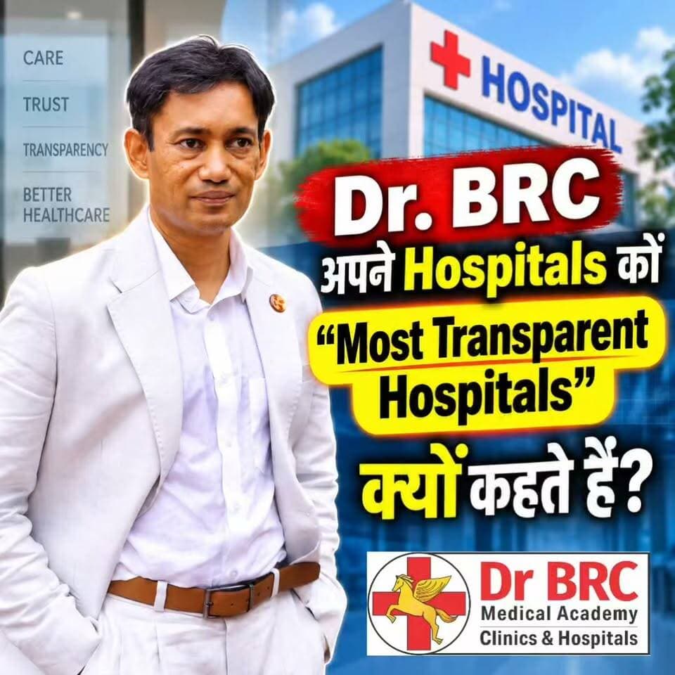 Dr. BRC अपने Hospitals को “Most Transparent Hospitals” क्यों कहते हैं?
For admission in Dr. BRC Hospitals, please fill this form www.biswaroop.com/drbrchospital
Helpline Number: 9312286540
WhatsApp Number: 9560979433
#DrBRC #DrBRCHospital #HospitalTransparency #NaturalHealing #HealthAwareness