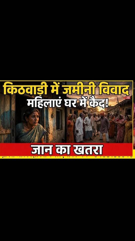 पलवल के गाँव किठवाड़ी में जमीनी विवाद: महिलाएं घर में कैद, जान का खतरा!
.
.
.
पलवल जिले के गाँव किठवाड़ी में जमीनी विवाद के चलते महिलाओं को घर में कैद होने पर मजबूर होना पड़ रहा है। पीड़ित परिवार का आरोप है कि गाँव के ही एक व्यक्ति से उन्हें जान का खतरा बना हुआ है। महिलाएं घर से बाहर निकलने से डर रही हैं। पुलिस से न्याय की गुहार लगाई गई है। देखिए हरियाणा वॉयस पलवल की ग्राउंड रिपोर्ट।
#PalwalNews #Kithwari #HaryanaNews #JaminVivad #haryanavoicepalwal
