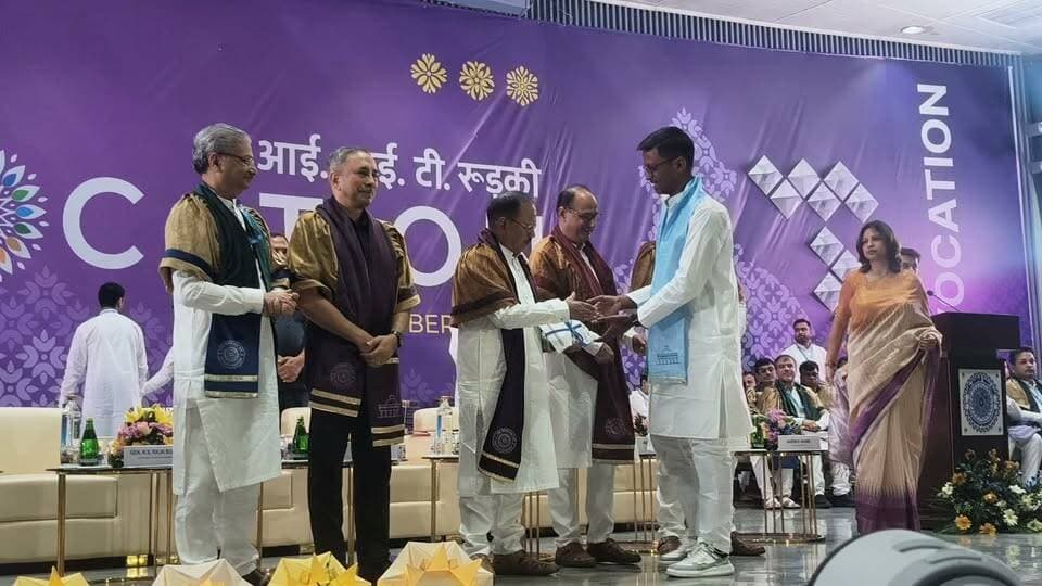 आईआईटी रुड़की का दीक्षांत समारोह मे श्री अजीत कुमार डोभाल, KC, भारत के राष्ट्रीय सुरक्षा सलाहकार – मुख्य अतिथि ने डिग्रियां दी गई