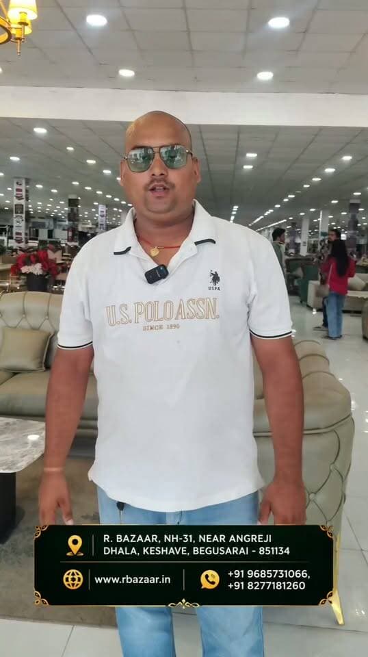 बेगूसराय R बाजार का धमाकेदार ऑफर! फर्नीचर और इलेक्ट्रॉनिक होम अप्लायंसेज पर 20% से 50% तक की छूट !
.
Contact No:-9693131066