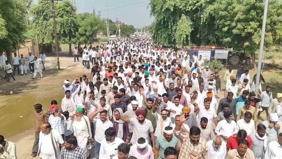 सड़को पर उतरे विधायक गणेशराज बंसल के समर्थक - विधायक के समर्थन में उमड़ा जन सैलाब