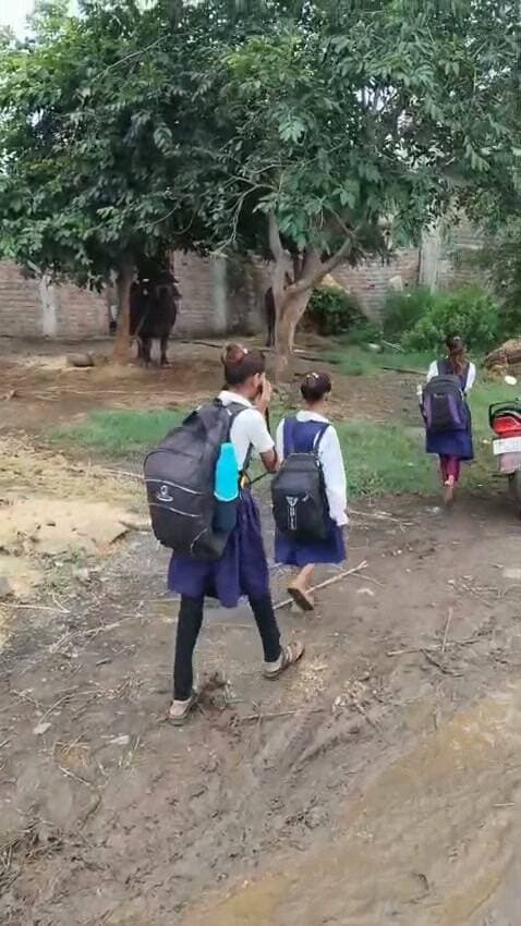 सीतामऊ तहसील की ग्राम पंचायत कोटपीपलिया में जर्जर स्कूल भवन गिराकर विद्यालय को किराए के मकान में संचालित किया जा रहा है। लेकिन स्कूल तक पहुंचने वाला रास्ता बारिश में कीचड़ से लबालब है। ऐसे में मासूम बच्चों को रोजाना परेशानी और हादसे के खतरे के बीच स्कूल पहुंचना पड़ रहा है। ग्रामीणों ने कई बार रास्ते की मरम्मत की मांग की लेकिन जिम्मेदारों ने संज्ञान नहीं लिया।