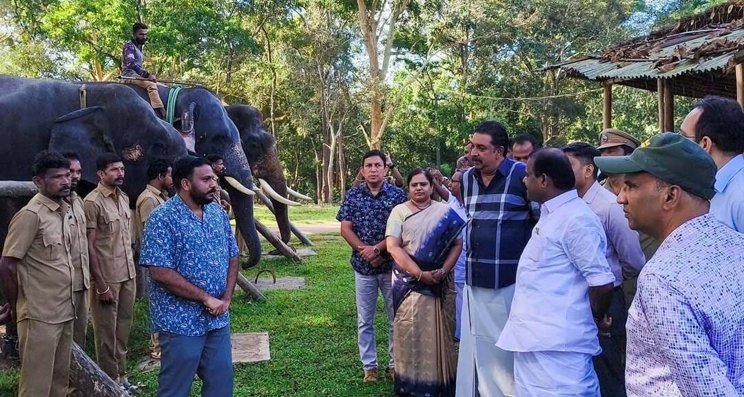 വനം വകുപ്പ് മന്ത്രി ഷിബു ബേബി ജോൺ മുത്തങ്ങ ആന ക്യാമ്പ് സന്ദർശിച്ചു
#newsonewayanad