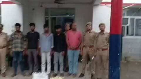 उन्नाव थाना अजगैन पुलिस ने मंदिरों से घंटा चोरी करने वाले गिरोह का खुलासा, 5 आरोपी गिरफ्तार