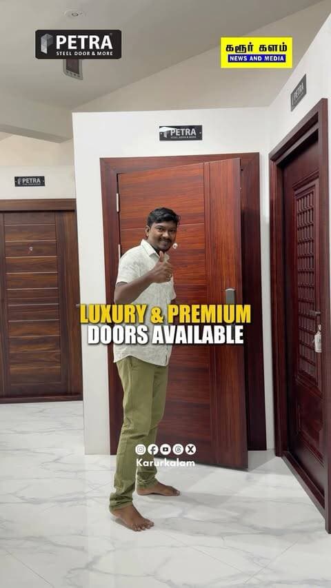 வலிமை. ஸ்டைல். பாதுகாப்பு.
Petra Steel Doors
Call: +91 88387 96063 | +91 63742 61014
#petra #petrasteeldoors #reelsgrowth #fyp #ᴇxᴘʟᴏʀᴇᴘᴀɢᴇ