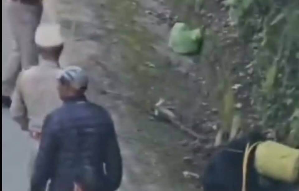 कूड़े के कनस्तर में फंसा जंगली भालू, वन विभाग ने किया सुरक्षित रेस्क्यू
डलहौजी में मचा हड़कंप, खाने की तलाश में आबादी में पहुंचा था भालू; मक्की का सीजन शुरू होने से बढ़ी मानव-वन्यजीव संघर्ष की चिंता
डलहौजी, चंबा। उपमंडल डलहौजी में उस समय अफरा-तफरी मच गई, जब जंगल से निकलकर एक जंगली भालू आबादी वाले क्षेत्र में पहुंच गया। खाने की तलाश में भालू ने कूड़े के कनस्तर में अपना मुंह डाल दिया, लेकिन कनस्तर उसके सिर में ही फंस गया।
सिर में कनस्तर फंसने के बाद भालू काफी देर तक परेशान होकर इधर-उधर भटकता रहा। सूचना मिलते ही वन विभाग की टीम मौके पर पहुंची और भालू को सुरक्षित रेस्क्यू करने का अभियान शुरू किया।
वन विभाग की टीम ने भालू को नियंत्रित करने के लिए उसके गले में रस्सी डालने का प्रयास किया। हालांकि भालू की ताकत के कारण रेस्क्यू ऑपरेशन आसान नहीं था। रस्सी के सहारे उसे नियंत्रित करने की कोशिश के बावजूद भालू पहाड़ी की ओर बढ़ता रहा।
काफी मशक्कत और स्थानीय लोगों की मदद के बाद भालू सड़क तक पहुंचा, जहां वन विभाग की टीम ने उसे सुरक्षित तरीके से रेस्क्यू कर अपने साथ ले गई।
मानव-वन्यजीव संघर्ष की बढ़ती चुनौती
यह घटना केवल एक वन्यजीव के रेस्क्यू तक सीमित नहीं है, बल्कि चंबा के पहाड़ी क्षेत्रों में बढ़ते मानव-वन्यजीव संघर्ष की ओर भी ध्यान आकर्षित करती है।
मक्की की फसल का सीजन नजदीक आने के साथ ऊंचाई वाले क्षेत्रों में खेतों की ओर जंगली भालुओं की आवाजाही बढ़ने की आशंका रहती है। भोजन की तलाश में भालू जंगल से निकलकर खेतों और आबादी वाले क्षेत्रों तक पहुंच जाते हैं।
ऐसे में किसानों के सामने एक ओर अपनी फसल को बचाने की चुनौती रहती है, तो दूसरी ओर जंगली भालुओं के अचानक सामने आने से सुरक्षा का खतरा भी बना रहता है। पूर्व में ऐसे मामलों में लोगों के घायल होने की घटनाएं भी सामने आती रही हैं।
वन विभाग के लिए भी चंबा जैसे पहाड़ी और विस्तृत भौगोलिक क्षेत्र में वन्यजीवों की आवाजाही पर लगातार निगरानी रखना बड़ी चुनौती है।
PANGI LIVE NEWS लोगों से अपील करता है कि जंगली भालू या किसी अन्य वन्यजीव के आबादी में आने पर उसके करीब जाने, उसे घेरने या उकसाने के बजाय तुरंत वन विभाग को सूचना दें और सुरक्षित दूरी बनाए रखें।
#viralpost @topfans