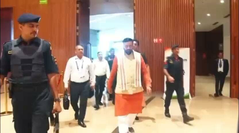 भारत मंडपम में "विकसित भारत की ओर भारत की यात्रा का वित्तपोषण" विषय पर आयोजित सम्मेलन का दूसरा दिन
मुख्यमंत्री नायब सिंह सैनी सम्मेलन में शामिल होने के लिए पहुँचे भारत मंडपम
भारत सरकार के वित्त मंत्रालय द्वारा किया गया है कार्यक्रम का आयोजन