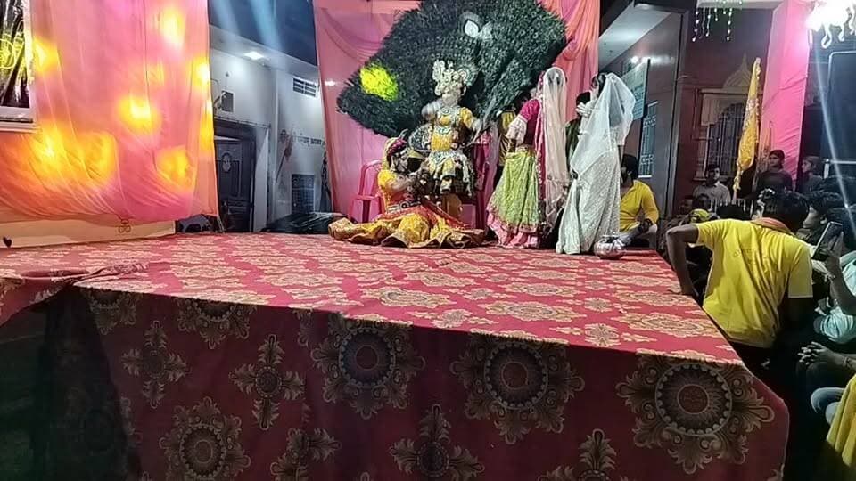 #live राधाष्टमी पर गणेश महोत्सव में हुआ मनमोहक महारास, राधा-कृष्ण के रूप में सजे कलाकार #news7Rajasthan #batoda