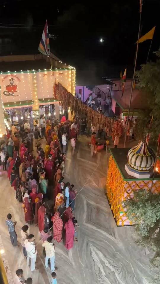 केशरिया कंवर जी धाम ललासरी में भव्य मेले का हुआ आयोजन उमड़ी भीड़ #live #shortvideo #didwanajila