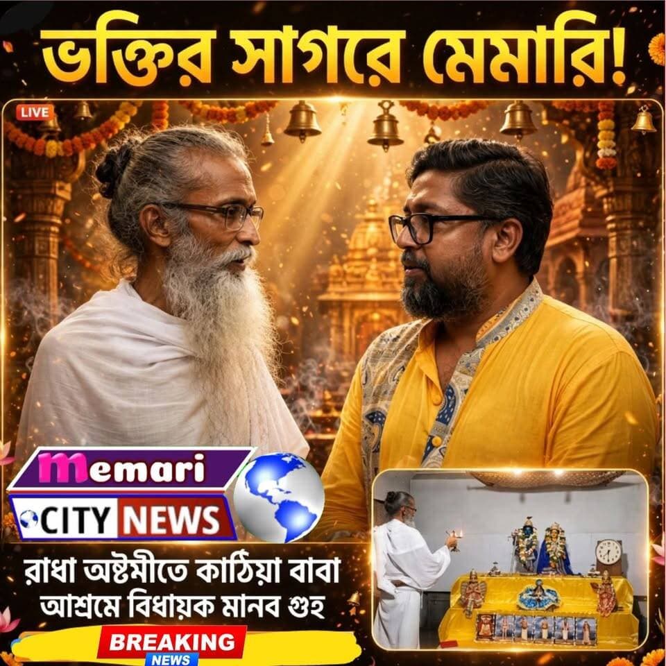 ভক্তির সাগরে মেমারি!