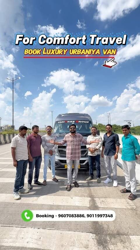 🚐 प्रवास होईल आता एकदम लक्झरी आणि आरामदायी! ✨
फॅमिली ट्रिप असो, धार्मिक यात्रा, लग्न समारंभ, एअरपोर्ट पिकअप-ड्रॉप, कॉर्पोरेट किंवा स्कूल-कॉलेज टूर… Luxury Urbania Van मध्ये मिळवा कंफर्टेबल सीटिंगसोबत चार्जिंग पॉइंट, स्पीकर, रीडिंग लाईट आणि AC आउटलेटसारख्या सुविधा! ❤️
📞 बुकिंगसाठी स्क्रीनवर दिलेल्या नंबरवर संपर्क करा.
📍 श्रेया टुर्स अँड ट्रॅव्हल्स, पालम, जिल्हा परभणी
#Urbania #TravelReels #FamilyTrip #ToursAndTravels #MaharashtraTravel