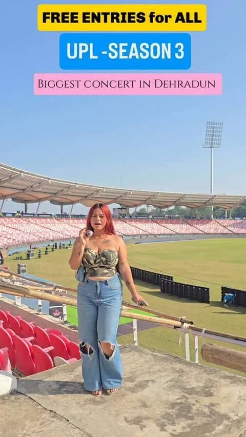 🏏✨ Cricket lovers, Dehradun… are you ready? ✨🏏
The wait is finally over because UPL T20 Season 3 is all set to kickstart! 🔥❤️
And this time, the opening is going to be extra special because Vaani Kapoor is coming LIVE for the Opening Ceremony! 🥹✨
Yes, the same Vaani Kapoor we’ve watched on the big screen — and now getting a chance to see her LIVE in Dehradun is honestly so exciting! ❤️
And the best part? 👀
🎟️ ENTRY IS ABSOLUTELY FREE FOR EVERYONE! 🥳
📅 21st September 2026
⏰ 6 PM onwards
📍 Rajiv Gandhi International Stadium, Dehradun
So whether you’re a hardcore cricket fan or just looking for a fun evening with entertainment, music, stadium vibes and lots of excitement — this one is for you! 🏏🔥
#fypppppppppppppppppppppppppppppppppppppppppppppppppppppppppppppppppppppp #viral #explore #viralreeĺs #trendingreels