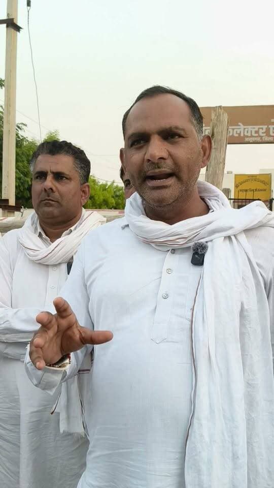 श्योपत मेघवाल ने आरपार की घोषणा की