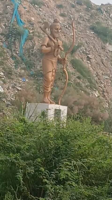 गुरुग्राम ष्परशूराम जी की प्रतिमा का अपमान अबतक सहन किया जाएगा।