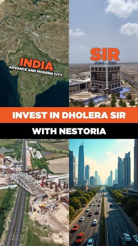Just 100 km from Ahmedabad with direct expressway access, Dholera SIR has seen property values skyrocket 10x in 10 years.
Join the ranks of Tata, Adani, and Mahindra. Invest safely and smartly with Nestoria Group – trusted by 3500+ global clients.
📍Nestoria Group
3rd Floor, Sarthik Complex, Satellite Rd, Ramdev Nagar, Ahmedabad
📞 9274411712
#Dholera #DholeraSIR #Investment #Capital #Wealth #gujarat #ahmedabad #amdavad #Opportunity#Gujarat
(Dholera SIR, Dholera, Investment Opportunity, Gujarat, ROI,Gujarat Virasat)