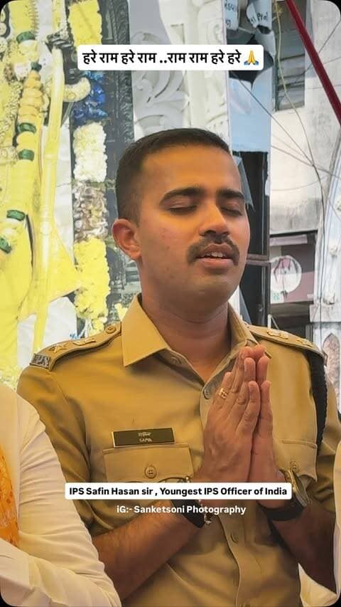 IPS Safin Hasan, Youngest IPS Officer of India