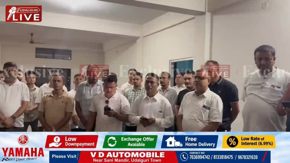 ওদালগুৰিত প্ৰাণৰ শিল্পী জুবিন গাৰ্গলৈ আগছু আৰু গোৰ্খা সন্মিলনৰ বিশেষ শ্ৰদ্ধাঞ্জলি।