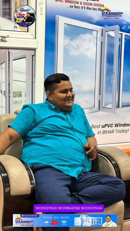 PR Team आपकी सेवा में! 🏠
UPVC Window & Door लेने के लिए आज ही संपर्क करें।
बेहतर क्वालिटी • शानदार डिजाइन • भरोसेमंद सेवा
#PRUPVCWindows #UPVCWindow #UPVCDoors #PRTeam #JaiBihar