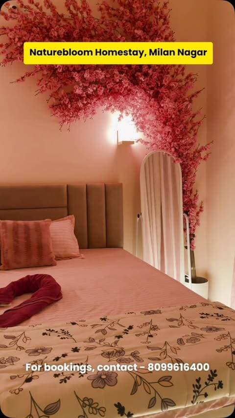 🌿 Welcome to Naturebloom Homestay 🏡✨
Your perfect stay, surrounded by comfort and calm. ❤️
❄️ AC in both rooms
🛏️ Spacious & comfortable rooms
🚿 Attached bathrooms
🍳 Fully equipped kitchen
🌱 Peaceful & homely atmosphere
Stay comfortable. Feel at home. Experience Naturebloom. 🌿✨
📍 Naturebloom Homestay
📩 DM us for bookings & enquiries
☎️8099616400
Address- Milan Nagar Q Lane Parijat Path, Dibrugarh