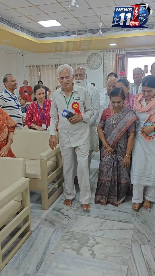 सिरसा ब्रह्मकुमारी आनंद सरोवर पहुंचे NDS के संस्थापक B B Chauhan का 80 वा जन्म दिवस बड़ी धूमधाम से मनाया गया चार दिवसीय स्वास्थ्य शिविर भी चल रहा है जिसका समापन कल होगा #viral #trendingnow #news #sirsa #haryana